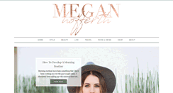 Desktop Screenshot of meganhofferth.com